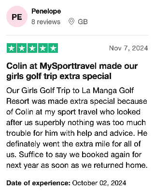 My Sport Travel Trustpilot